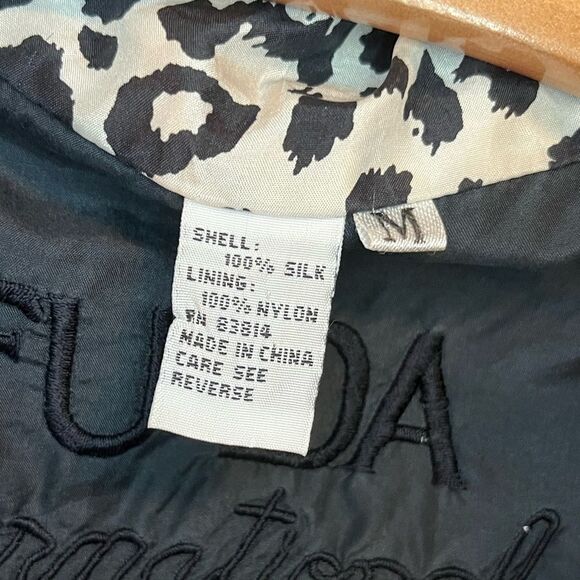 FUDA International | Vintage Silk Jacket | Size Medium - Picture 3 of 4